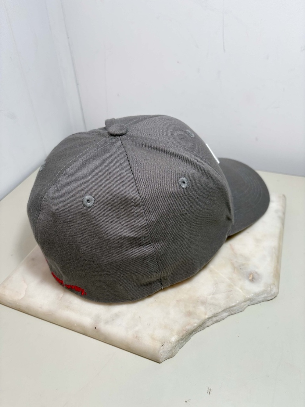 Oris Holstein 1904 Hat L/Xl Gray Fitted Baseball Cap Embroidered Logo View 3
